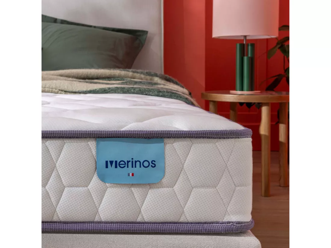 Matelas Merinos 100% latex Happy Lit 140x200