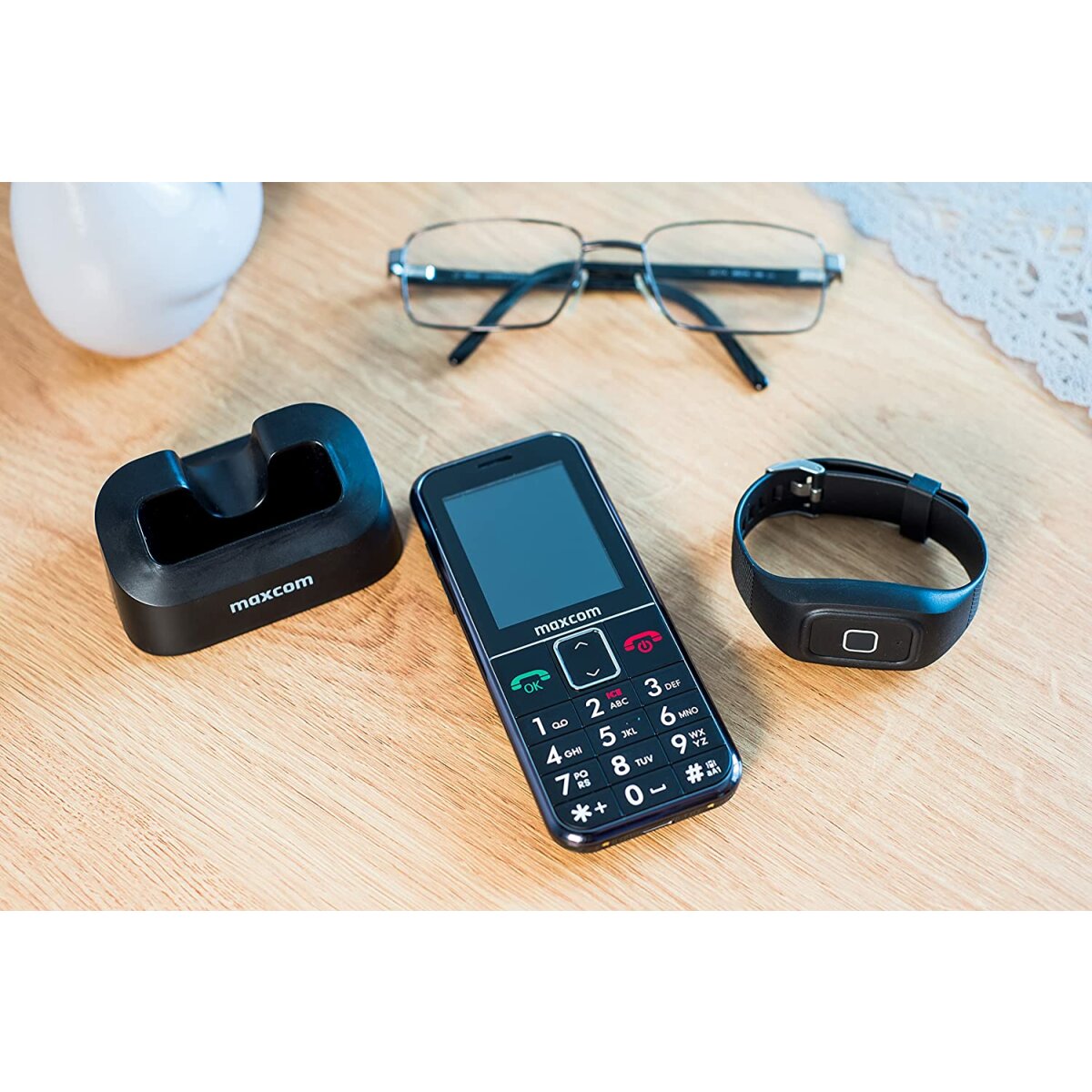 MM735, Balken, Single SIM, 5,59 cm (2.2 Zoll), Bluetooth, 1400 mAh, Schwarz
