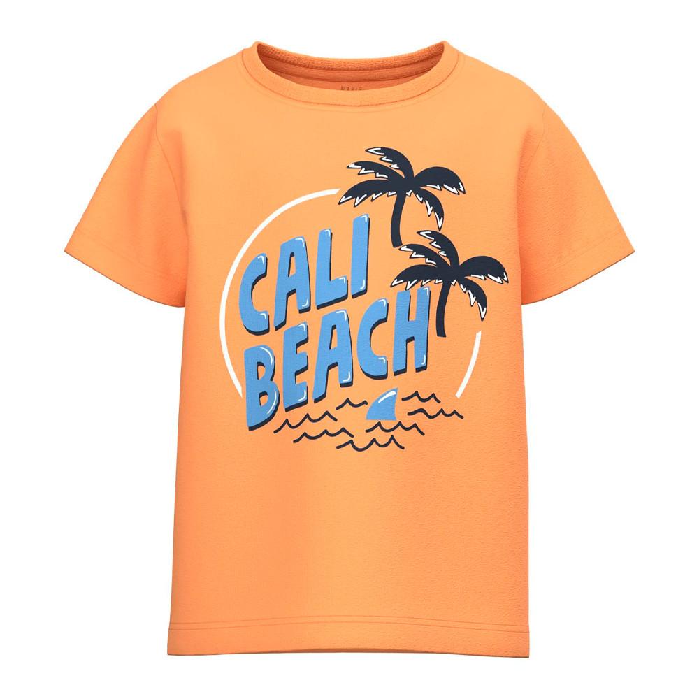 Name it T-shirt Orange Clair Garçon Name it Vagno