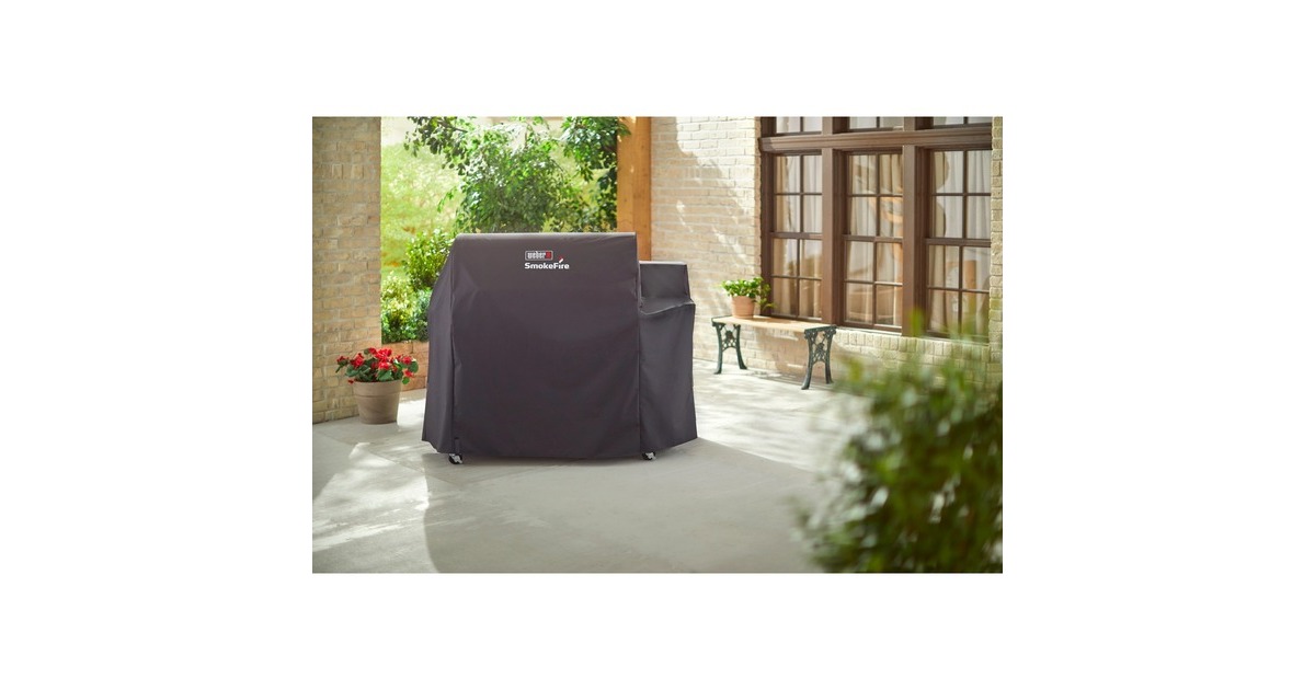 WeberPremium barbecuehoes - SmokeFire EX6 beschermkap  (Grijs)