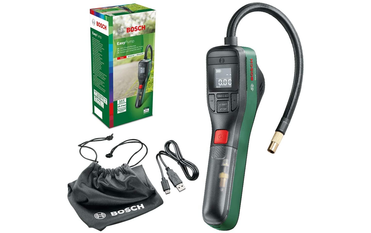 Akku-Druckluftpumpe EasyPump 3.6 VElektrische Luftpumpe, Mini-Kompressor