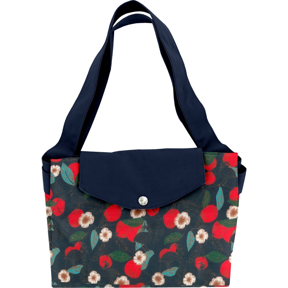 Grand Sac Cabas En Tissu Mandarina