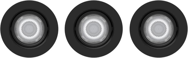 Philips Impala Ceiling spotlys 6W 3-pak (sort)