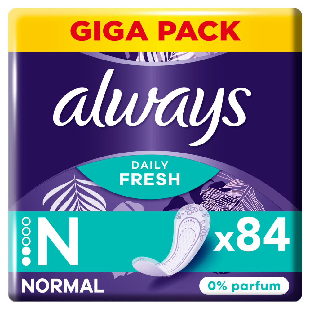 Always Inlegkruisjes Normal84 stuks