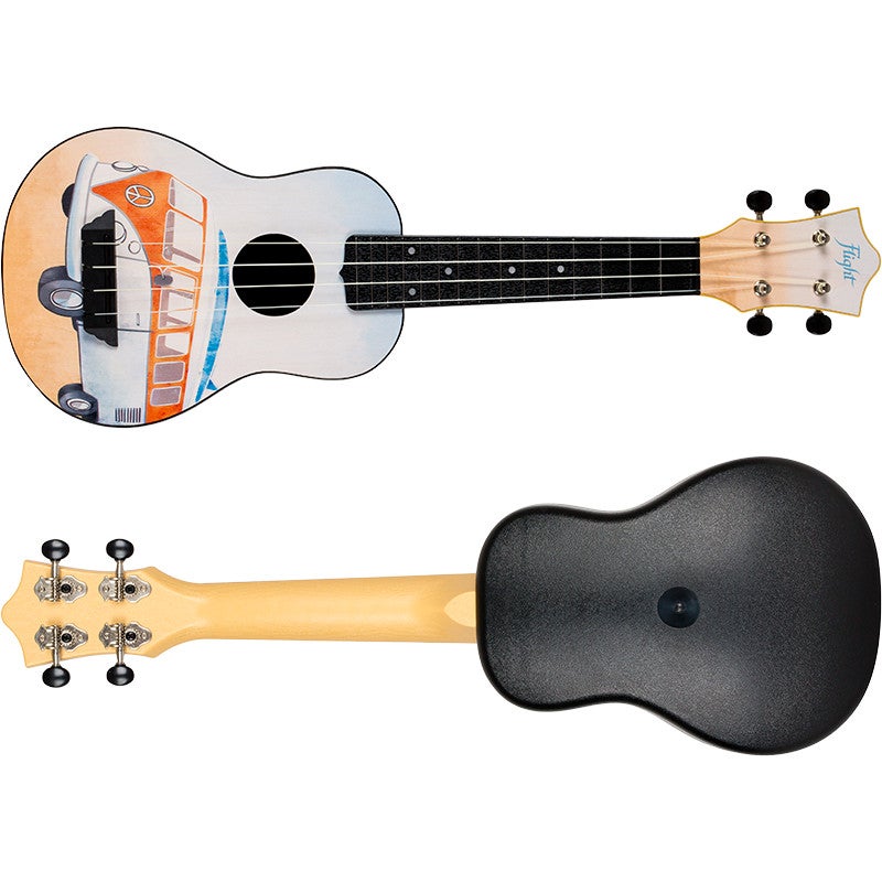 Flight Travel Series TUS25 Bus sopraan travel ukelele met gigbag