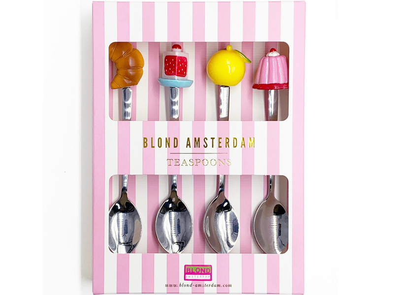 Theelepel set van 4 Even Bijkletsen