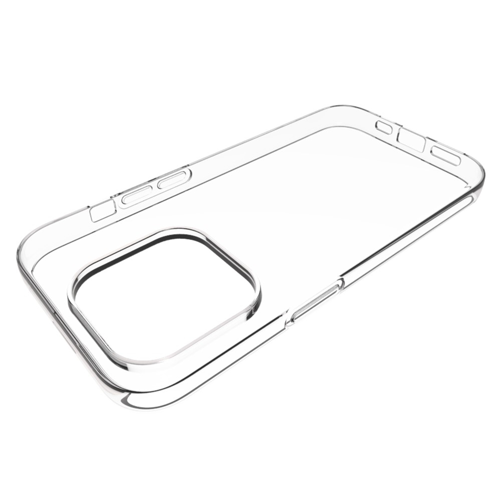 iPhone 15 Pro Gummi Case Hülle Slim Design 1.0 mm - Transparent