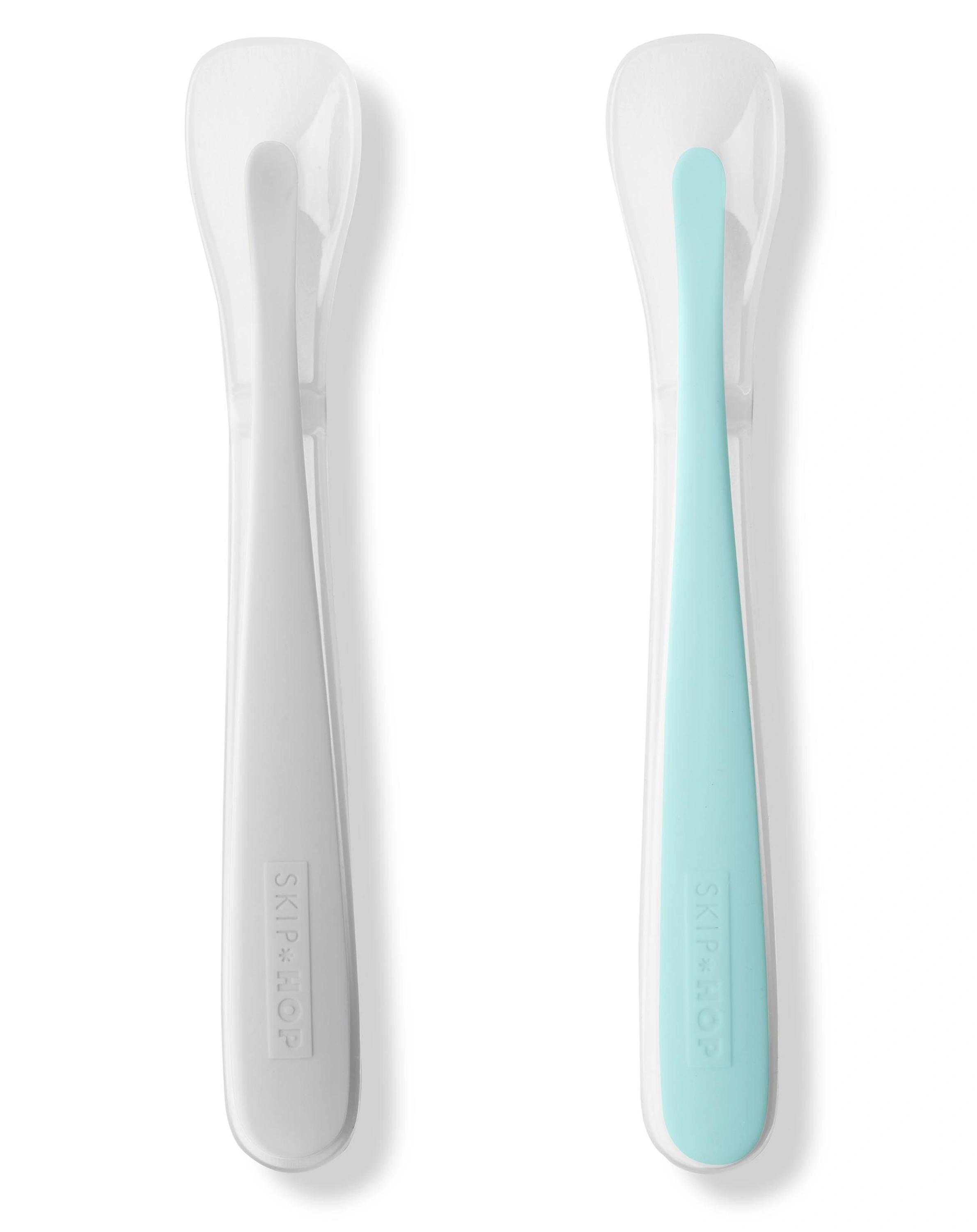 Breilöffel MEALTIME 2-Pack in grau/türkis
