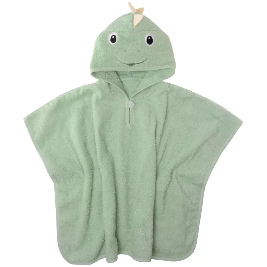 Liliput Badeponcho Dino grün