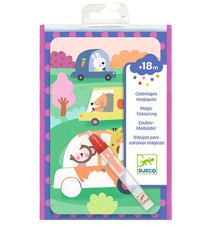 Djeco Magic Coloring - Auf der Road