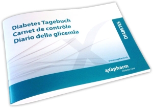 Healthpro Diabetes Tagebuch, 5 x 10 Stück