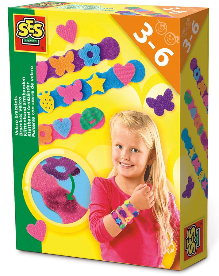 Klett-Armbänder BELMA in bunt