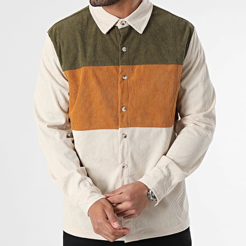 Chemise Beige Orange