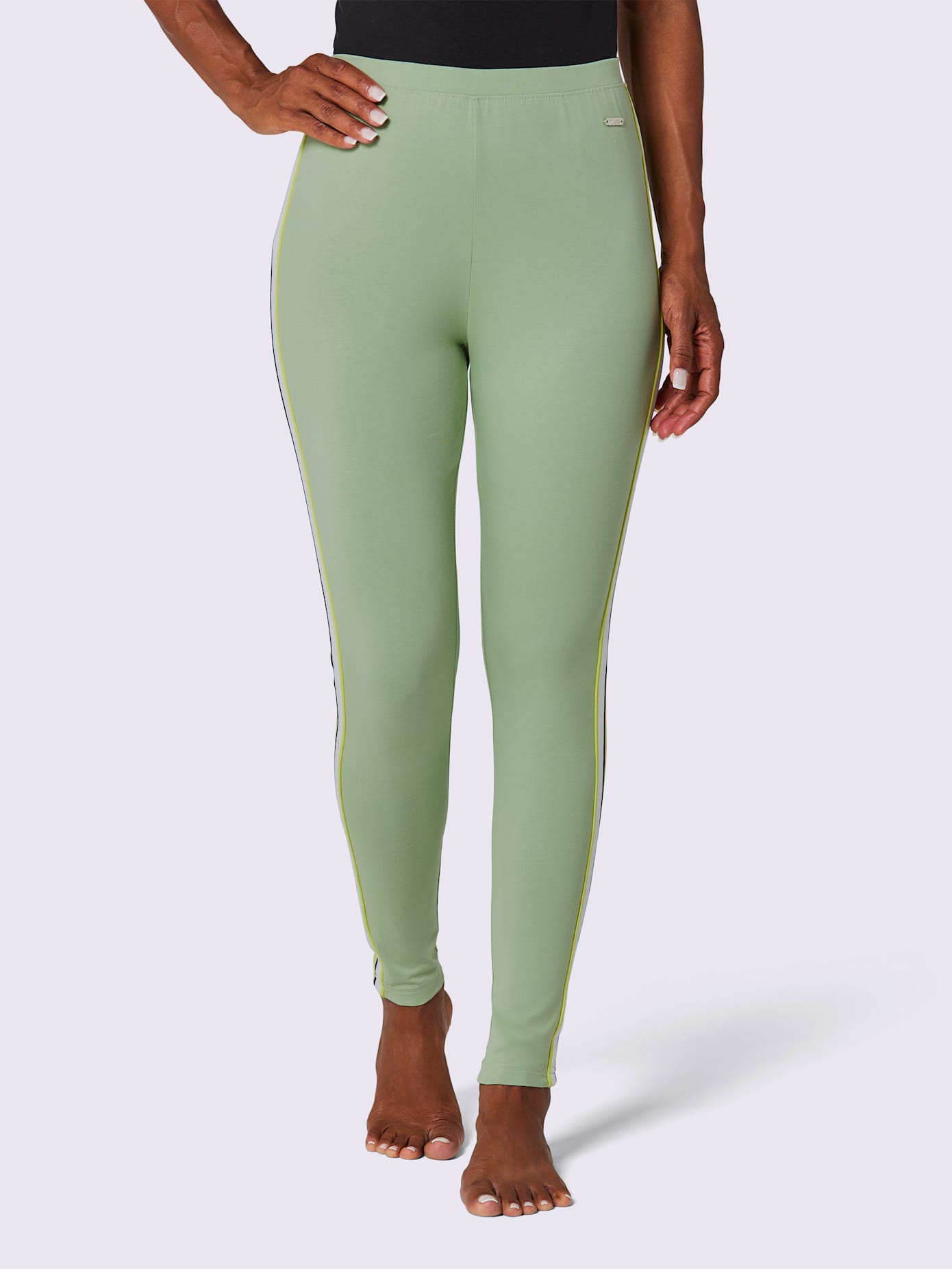 Legging jersey fin