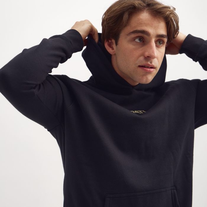 Lipati Herre Trøjer Not For Running Hoodie Sort