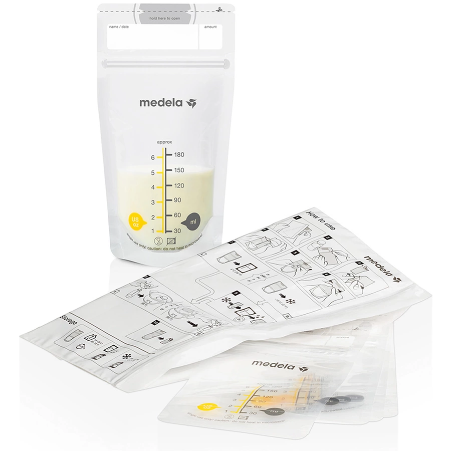 Medela Muttermilchbeutel 180 ml 50 Stück