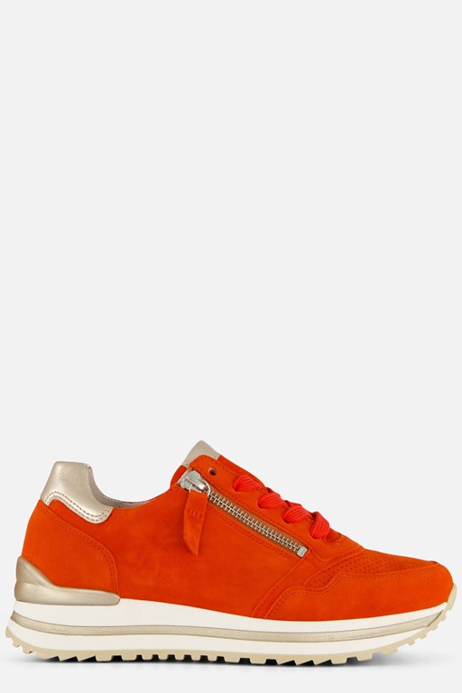 Gabor Sneakers oranje Suede