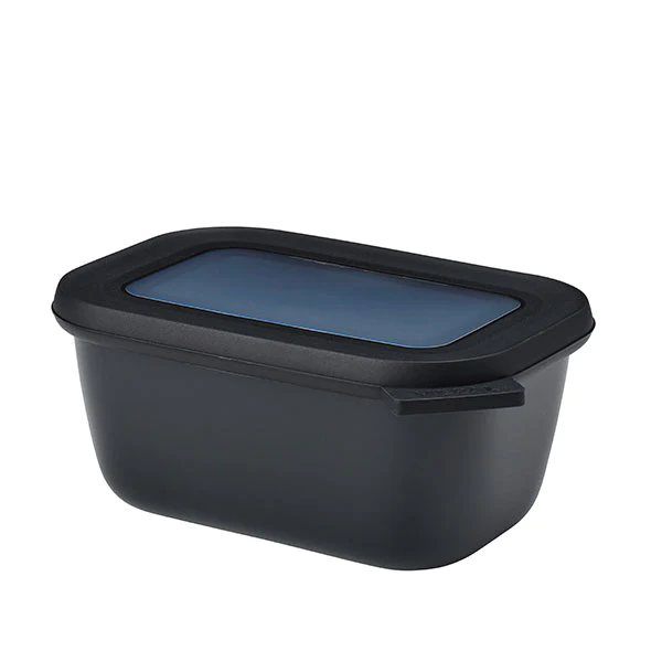 Bol multifonction rectangulaire Cirqula 750 ml Nordic Black Mepal
