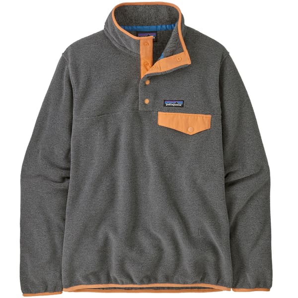 Sweat polaire PATAGONIA W'S LW SYNCH SNAP-T P/O NICKEL W/VIVID APRICOT