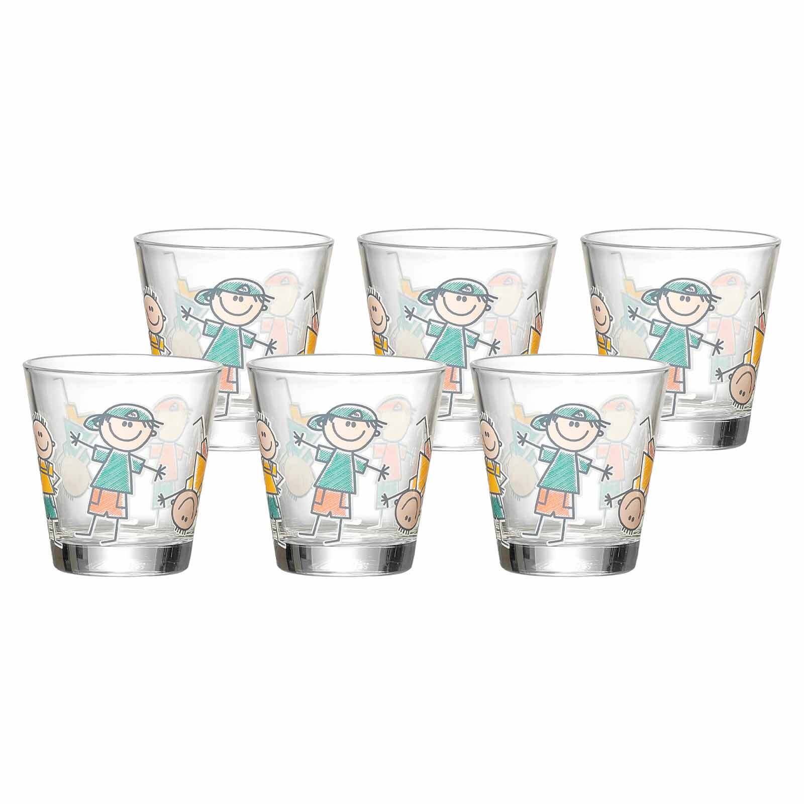 Ritzenhoff & Breker Trinkglas Boys BEST FRIENDS 270 ml 6er Set