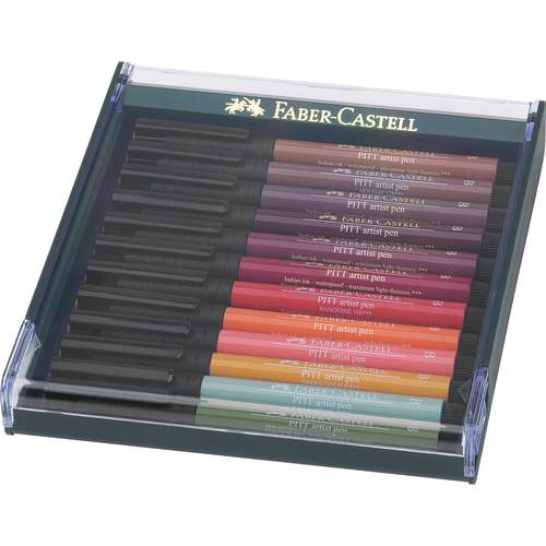 FABER-CASTELL PITT® artist pen „brush” 12er-Set