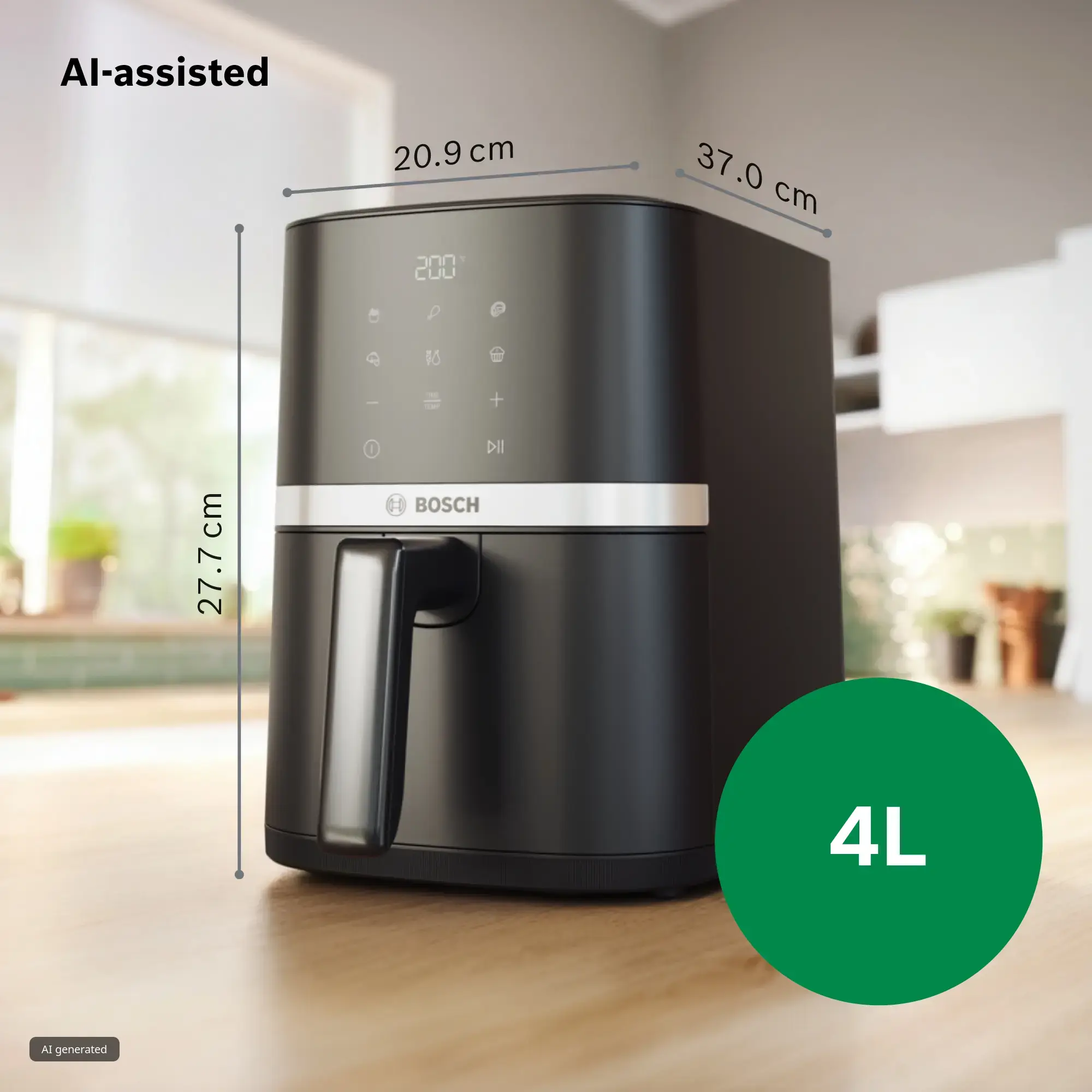 Serie 2 Air Fryer Zwart