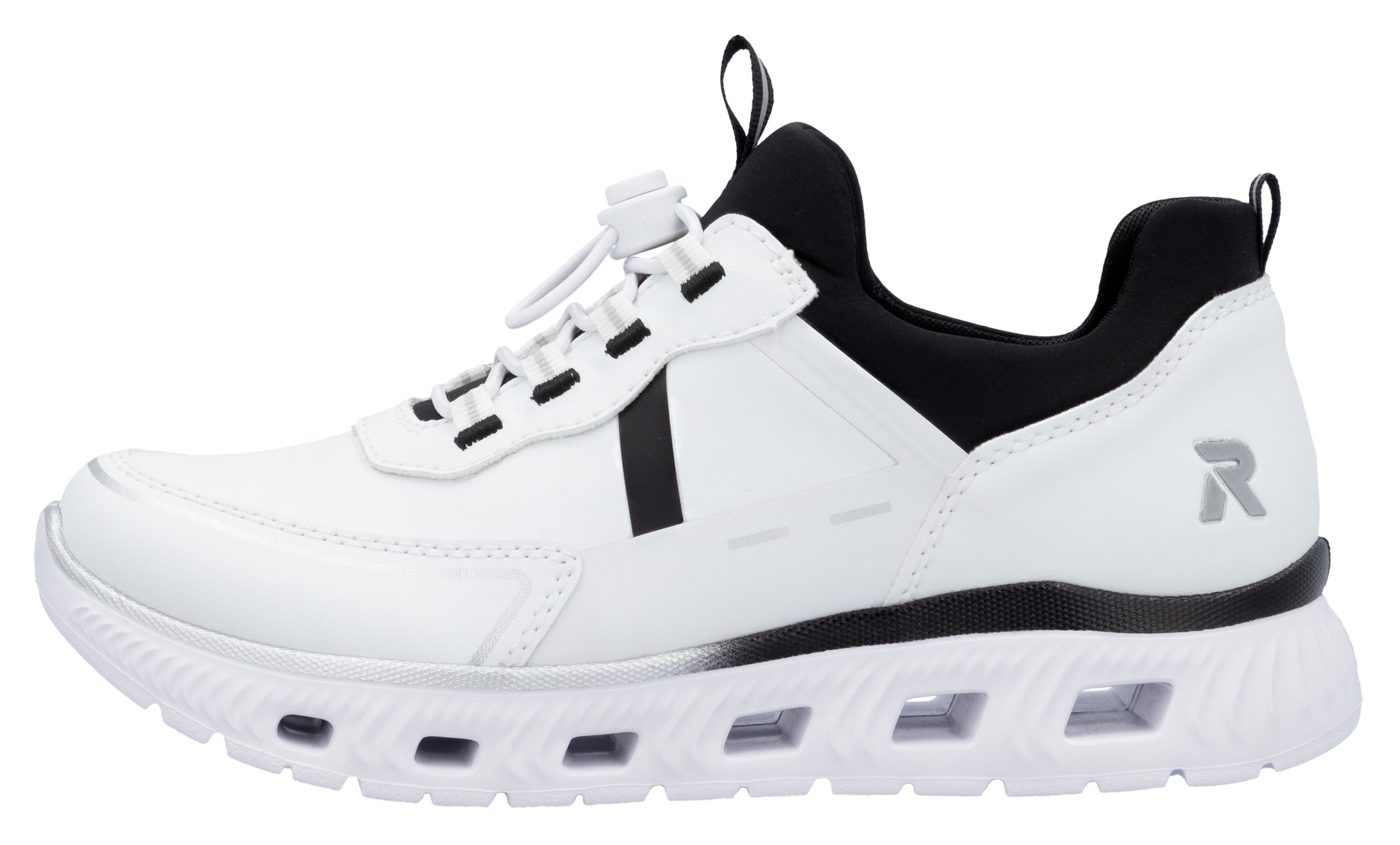 RIEKER Sport Slip-On Sneaker »Edina«  Chunky Slipper, Freizeitschuh in veganer Verarbeitung