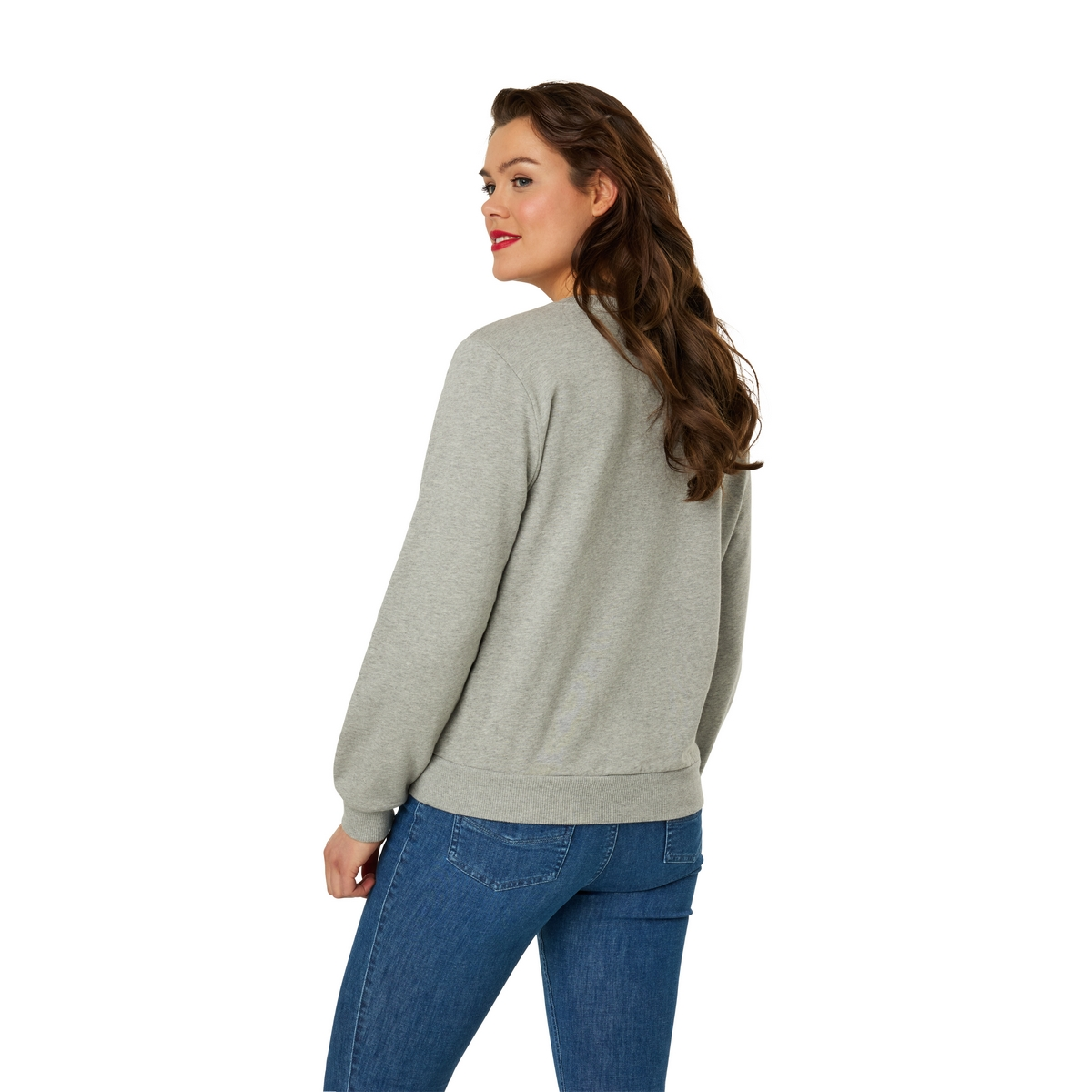 Dames Trui 24177 sweat Ivy backprint