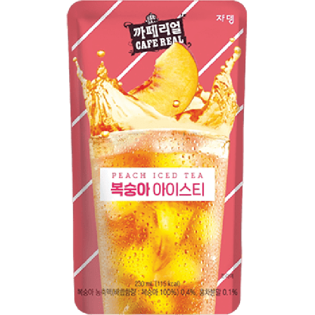 Cafe Real Ijsthee met Perzik Smaak 230ml