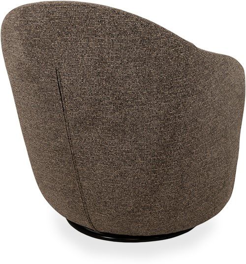 Draaifauteuil Brown Jimi B76 x D83 x H79 cm