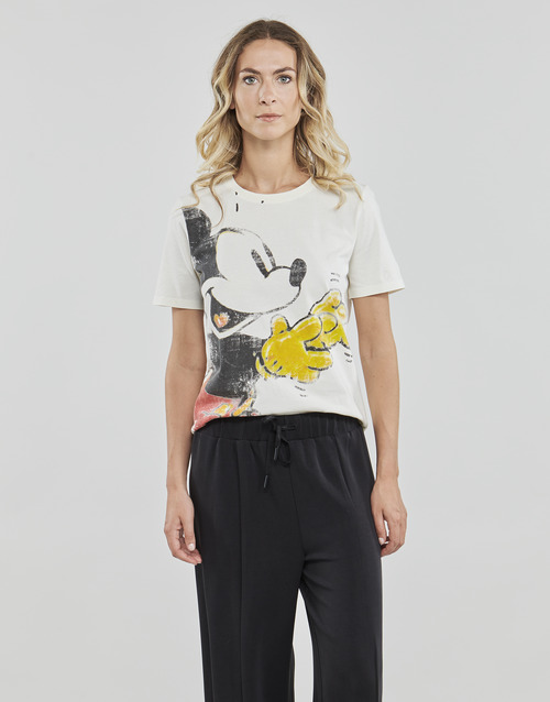 Desigual - PLSD TO MEET U MICKEY - Blanc