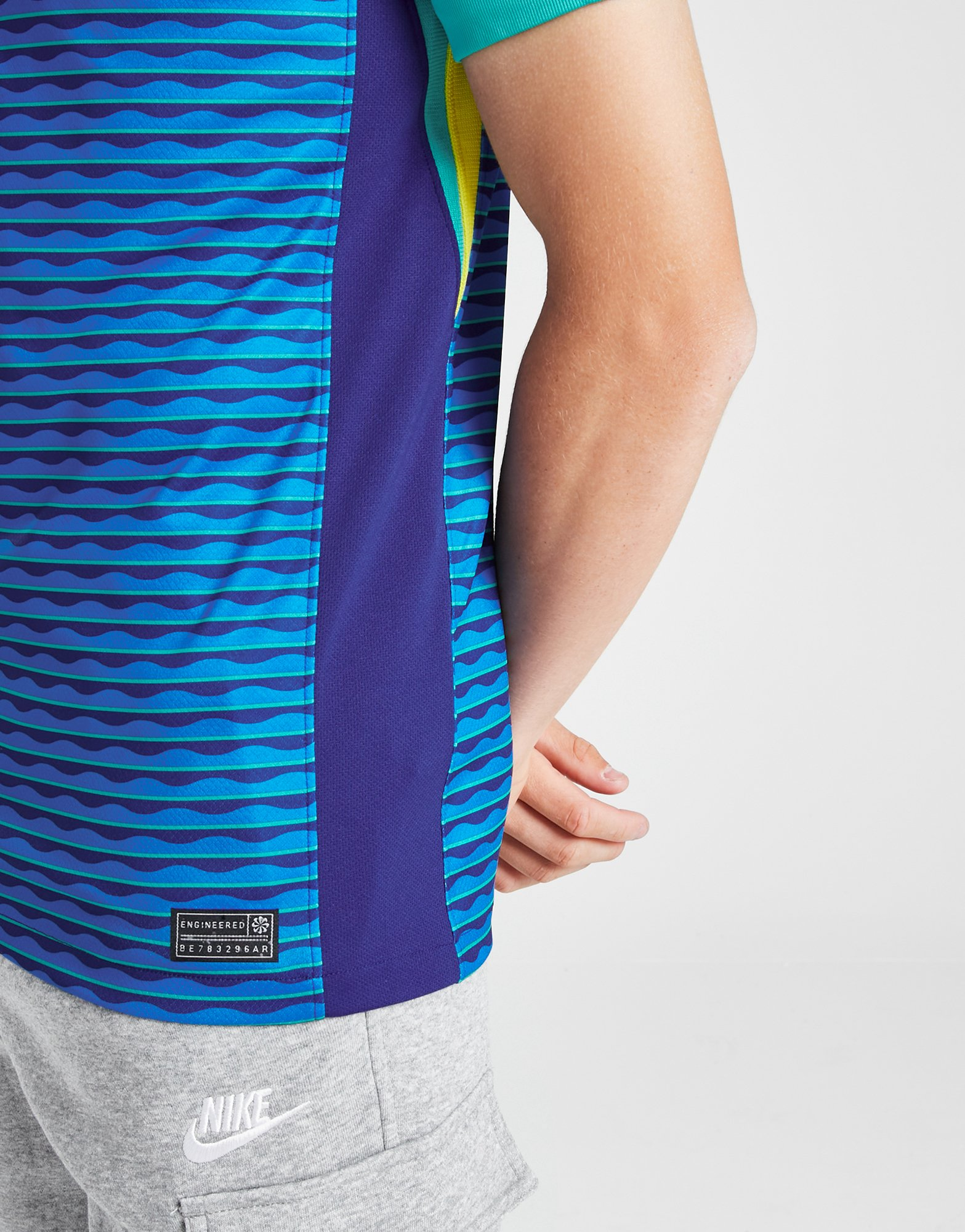 Nike Maillot Match Extérieur Brésil 2024 Junior