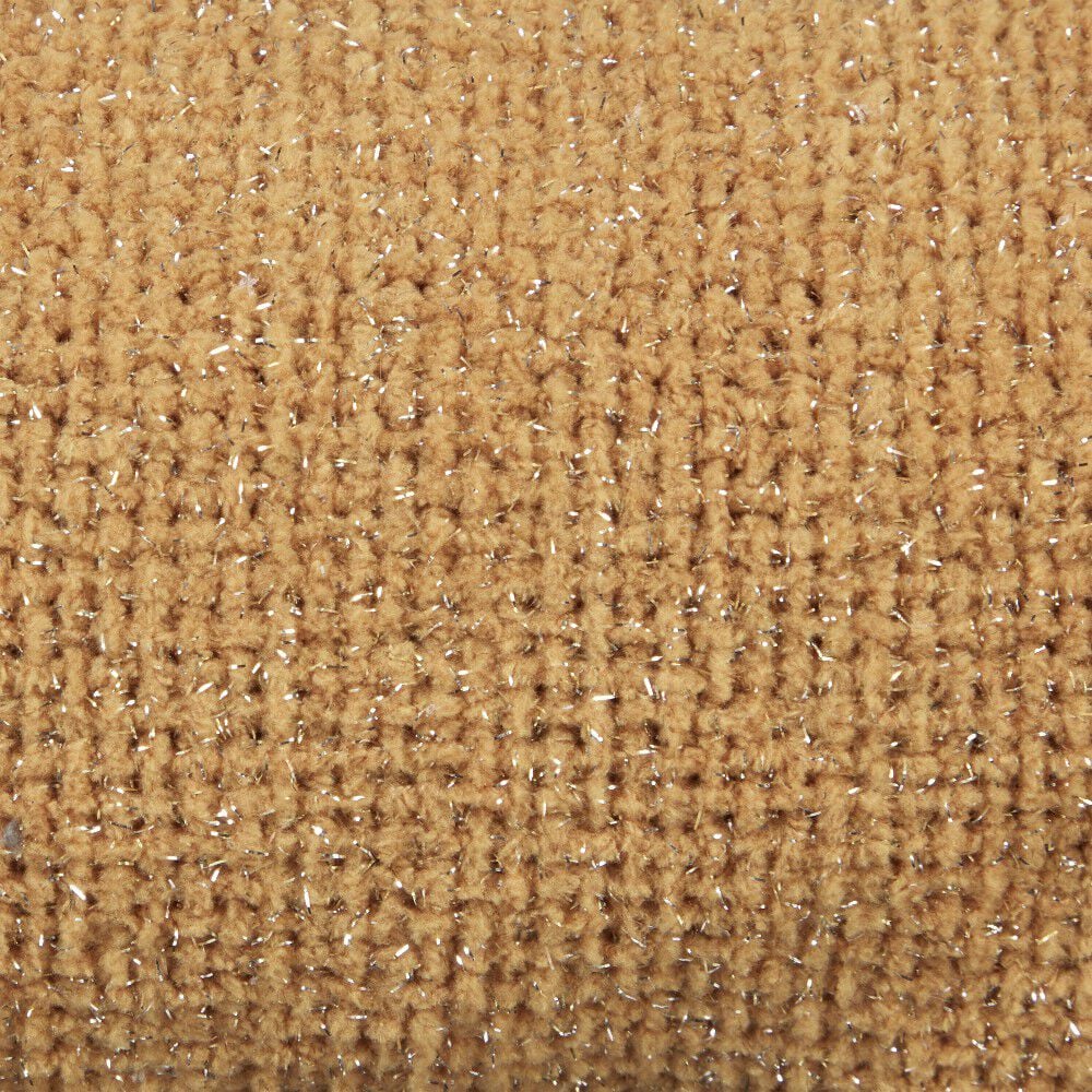Plaid à franges en polyester