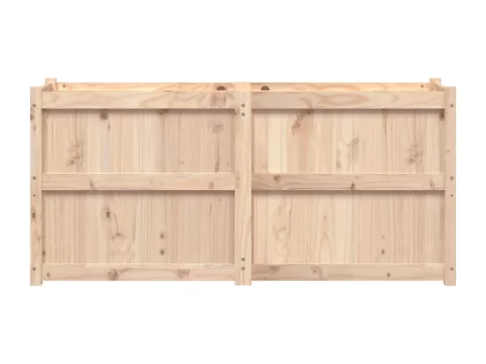Jardinière 150x50x70 cm bois de pin massif