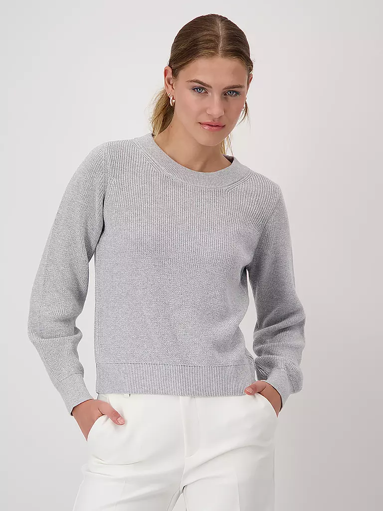 MONARI Pullover hellgrau