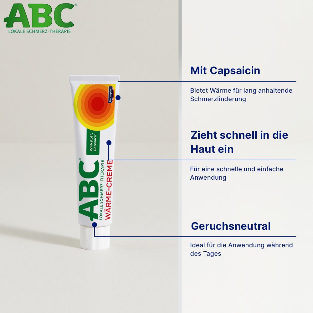 Hansaplast ABC® Wärme-Creme
