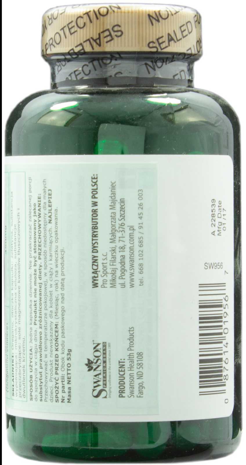 Swanson Orégano 450 mg 90 cápsulas