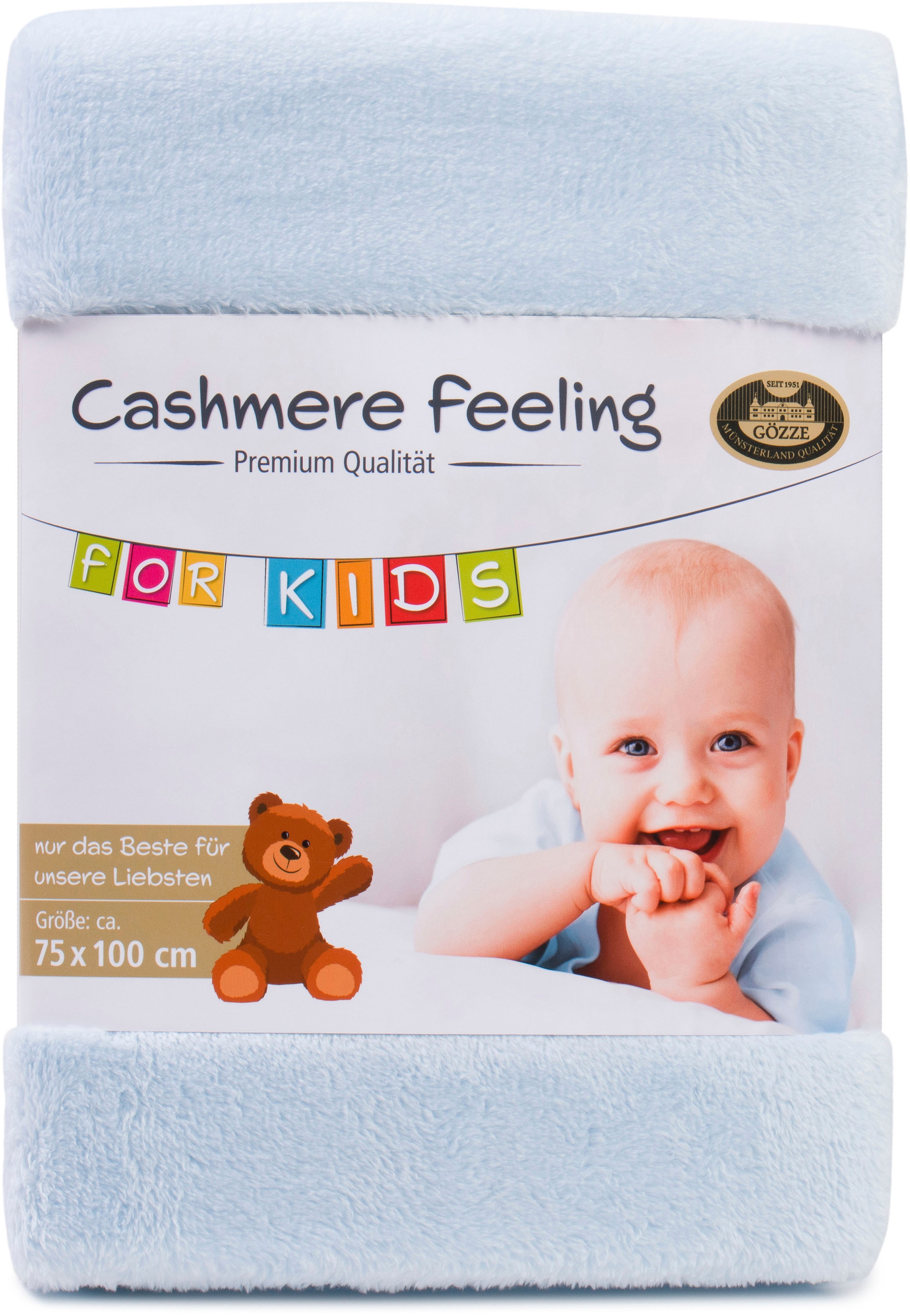 Gözze Kinderdecke »Premium Cashmerefeeling« kuschelig warm