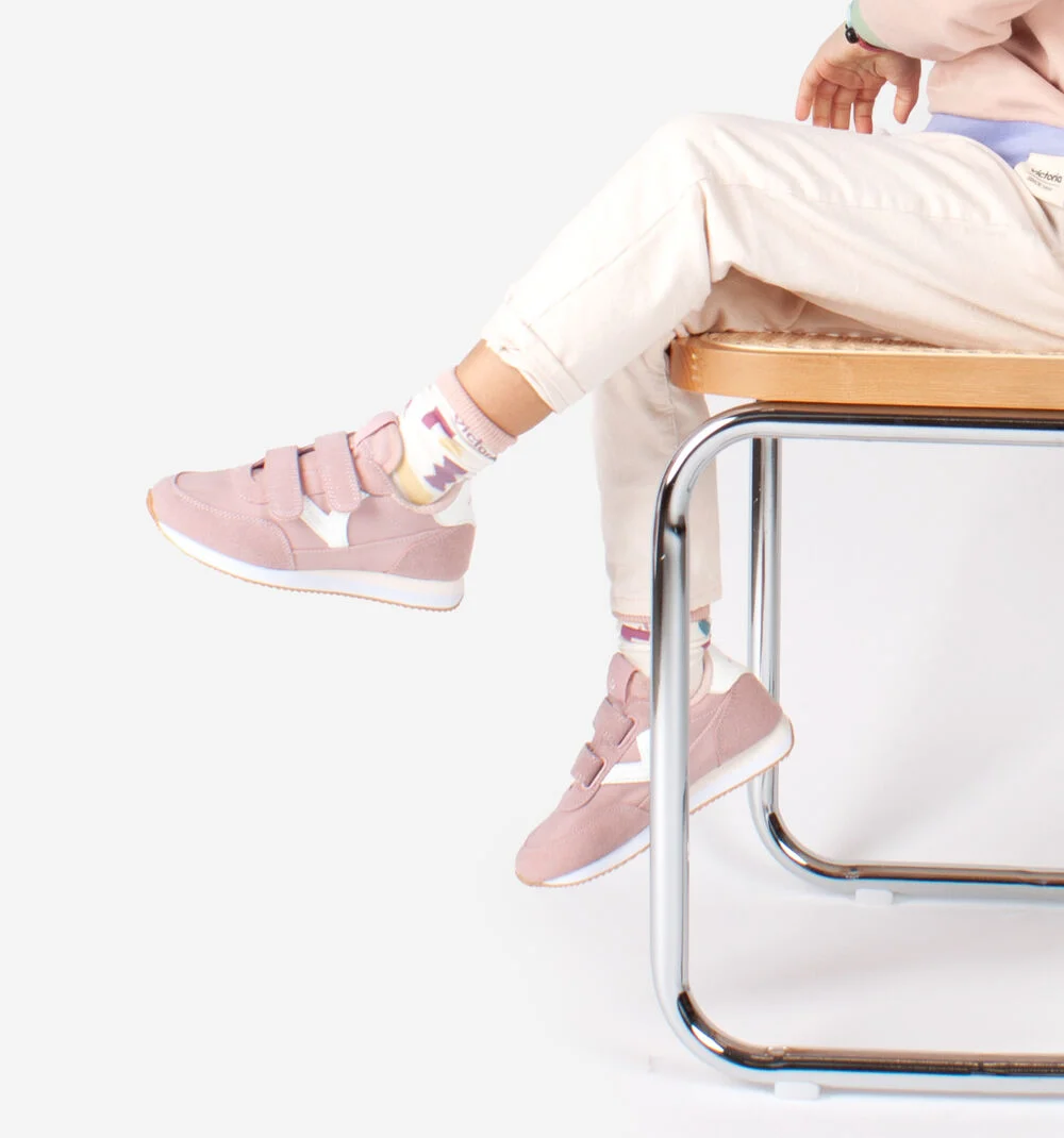 CHAUSSETTES COTON COULEURSROSA