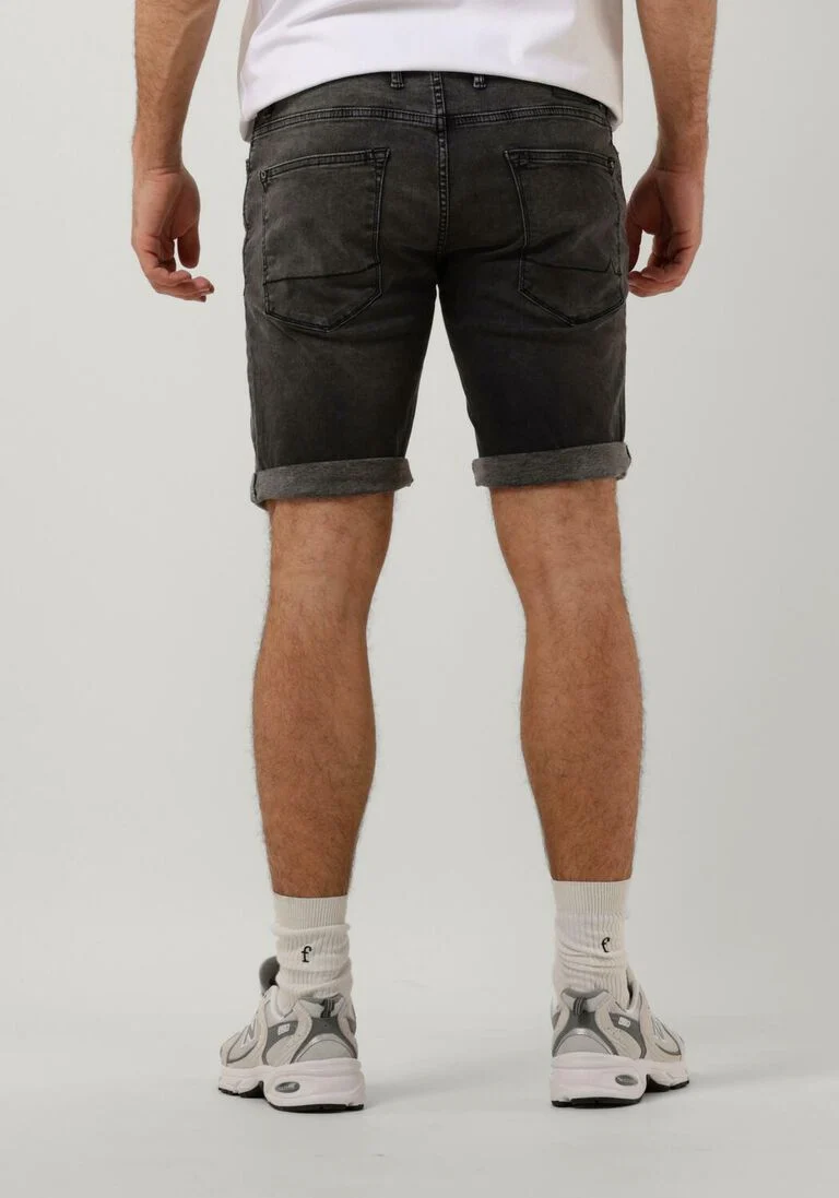 PUREWHITE donkergrijze purewhite korte broek w1075 the steve