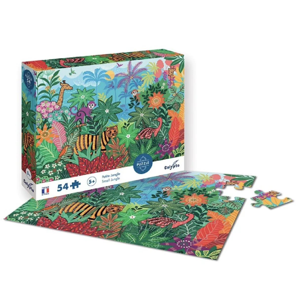 Puzzle 54 pieces - Petite Jungle - sentosphere