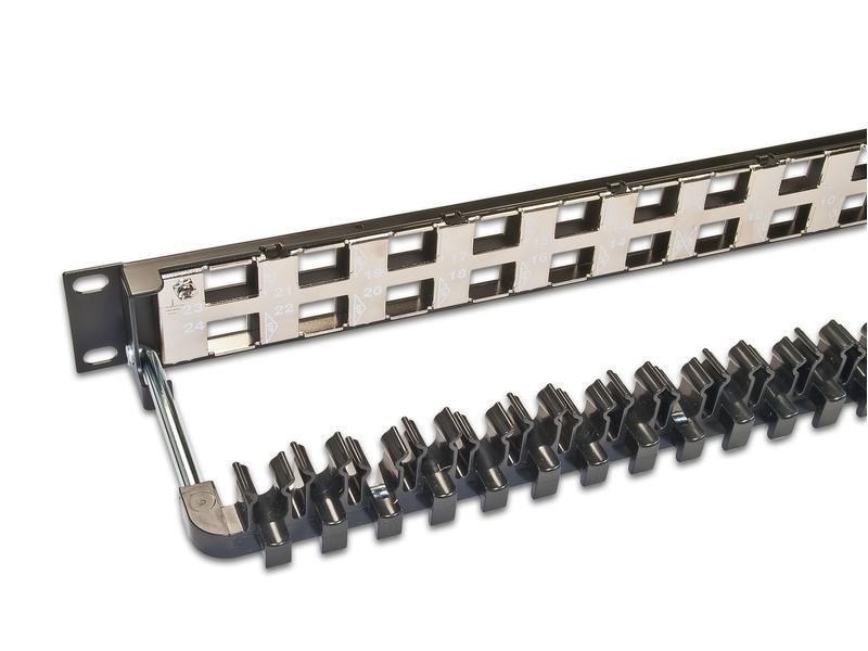 Wirewin Patchpanel 24 Port, Keystone, 1HE 19