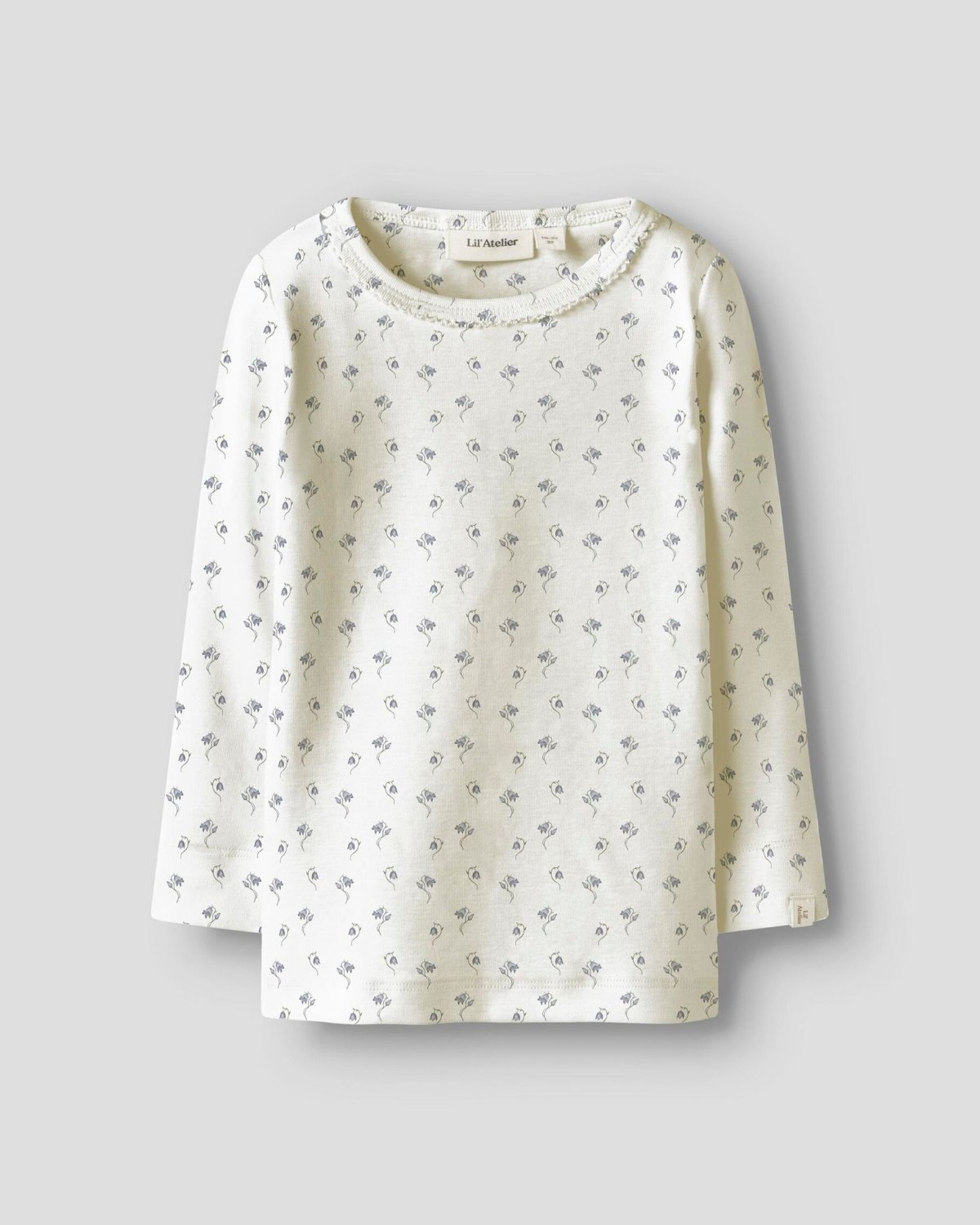 Trøye Langermet M/ Print Barn – Øko TENCEL | NMFGAYO SAG LS SLIM TOP LIL