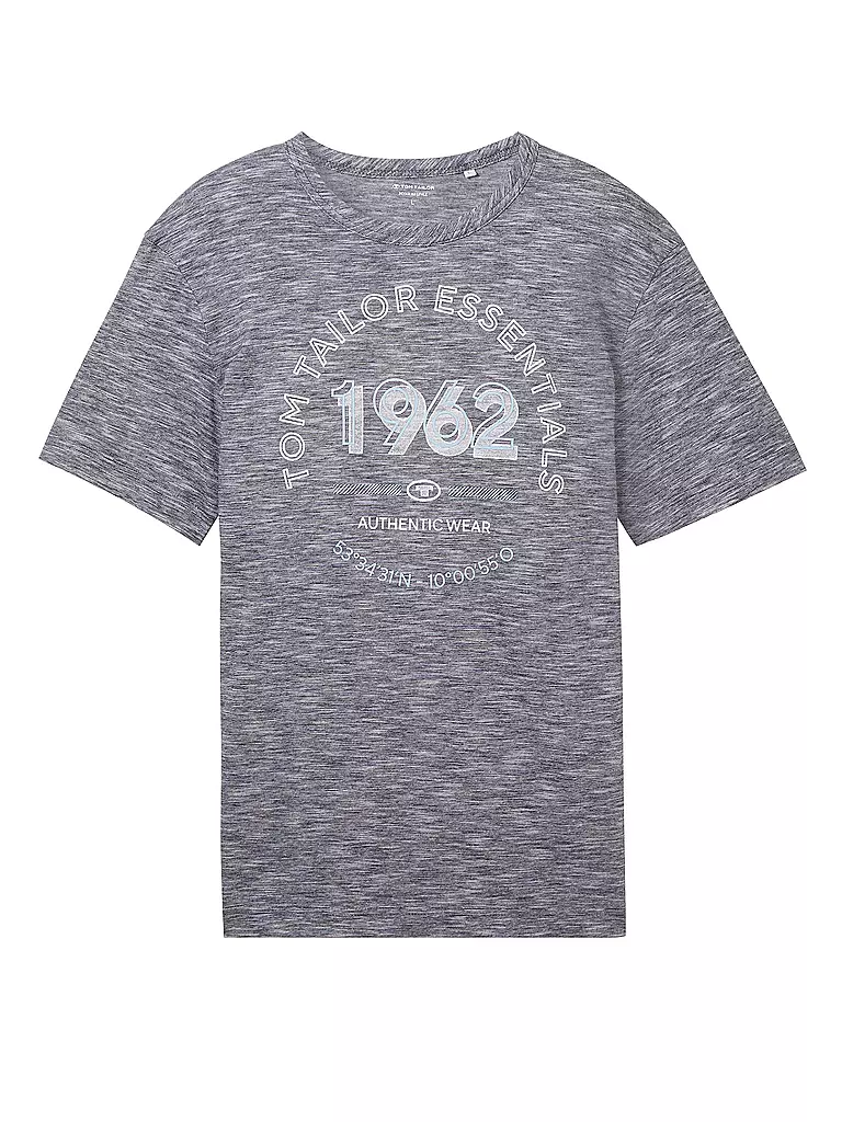 TOM TAILOR T-Shirt dunkelblau