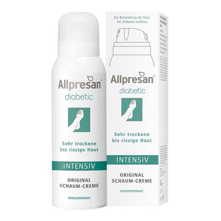 Allpresan diabetic Fuß Intensiv Schaum, 125 ml