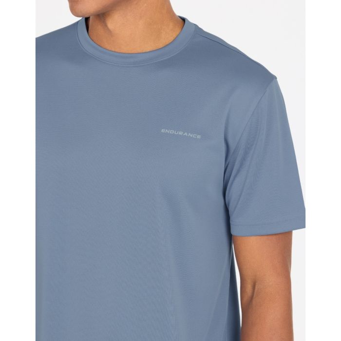 Endurance Herre T-shirts Vernon V2 Performance S/S Tee Blå