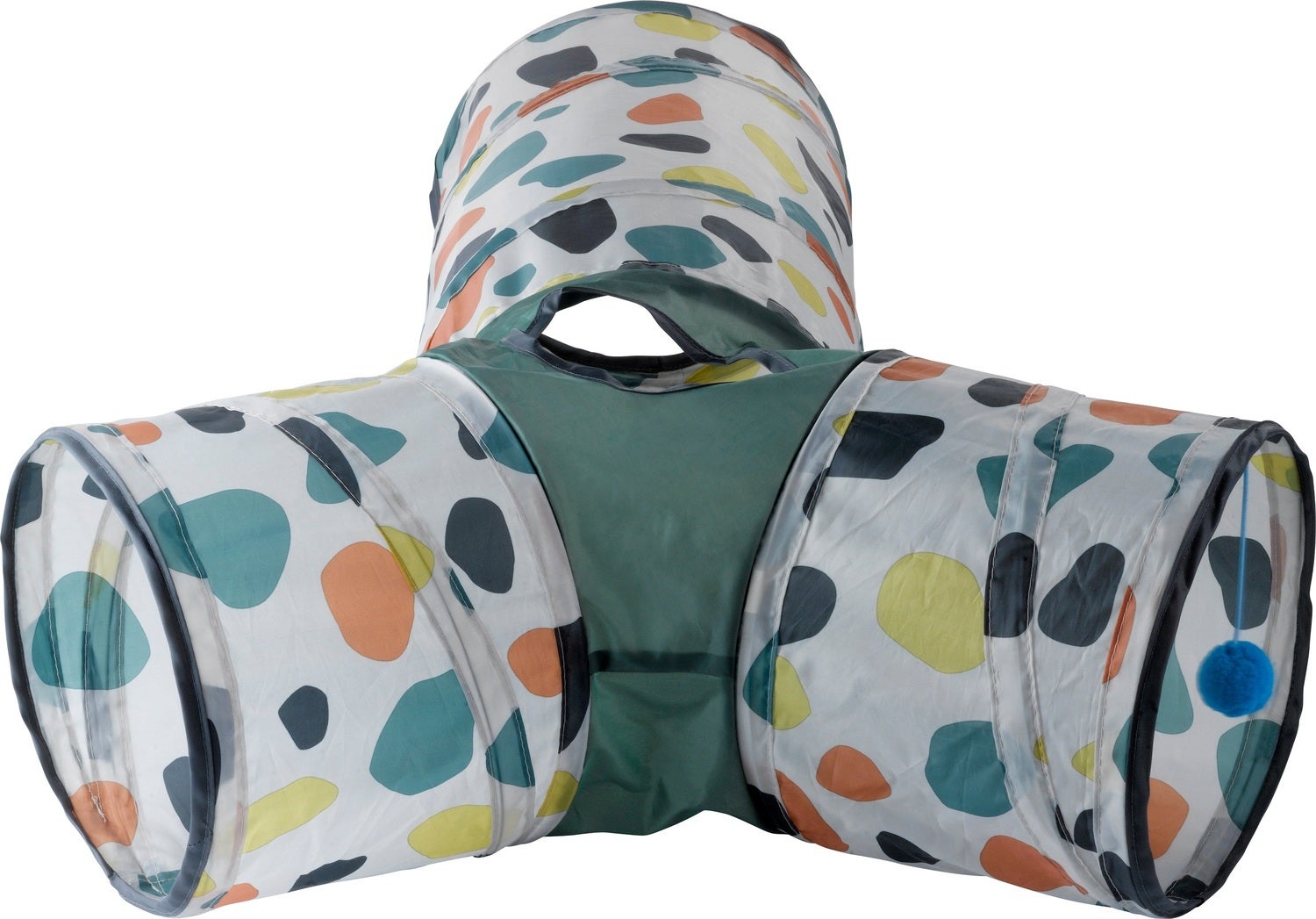 Intratuin kattenspeelgoed tunnel Y Spot multi 85 x 85 x 25 cm