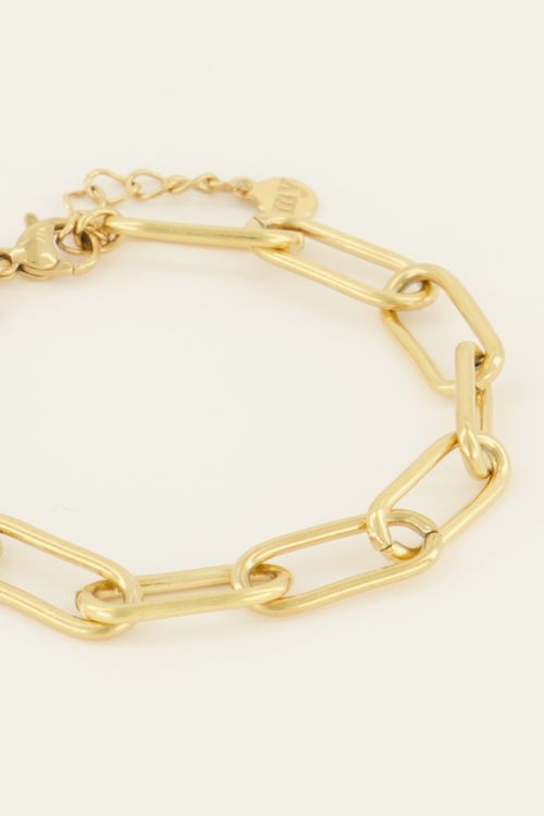Armband met ovale schakels