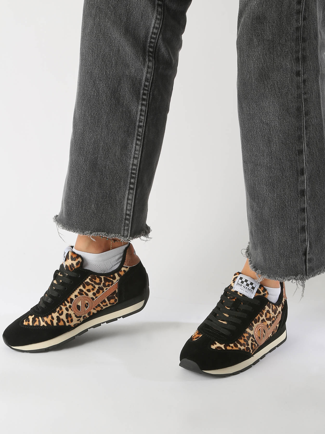 Sneakers City Run Jogger en cuir NO NAME