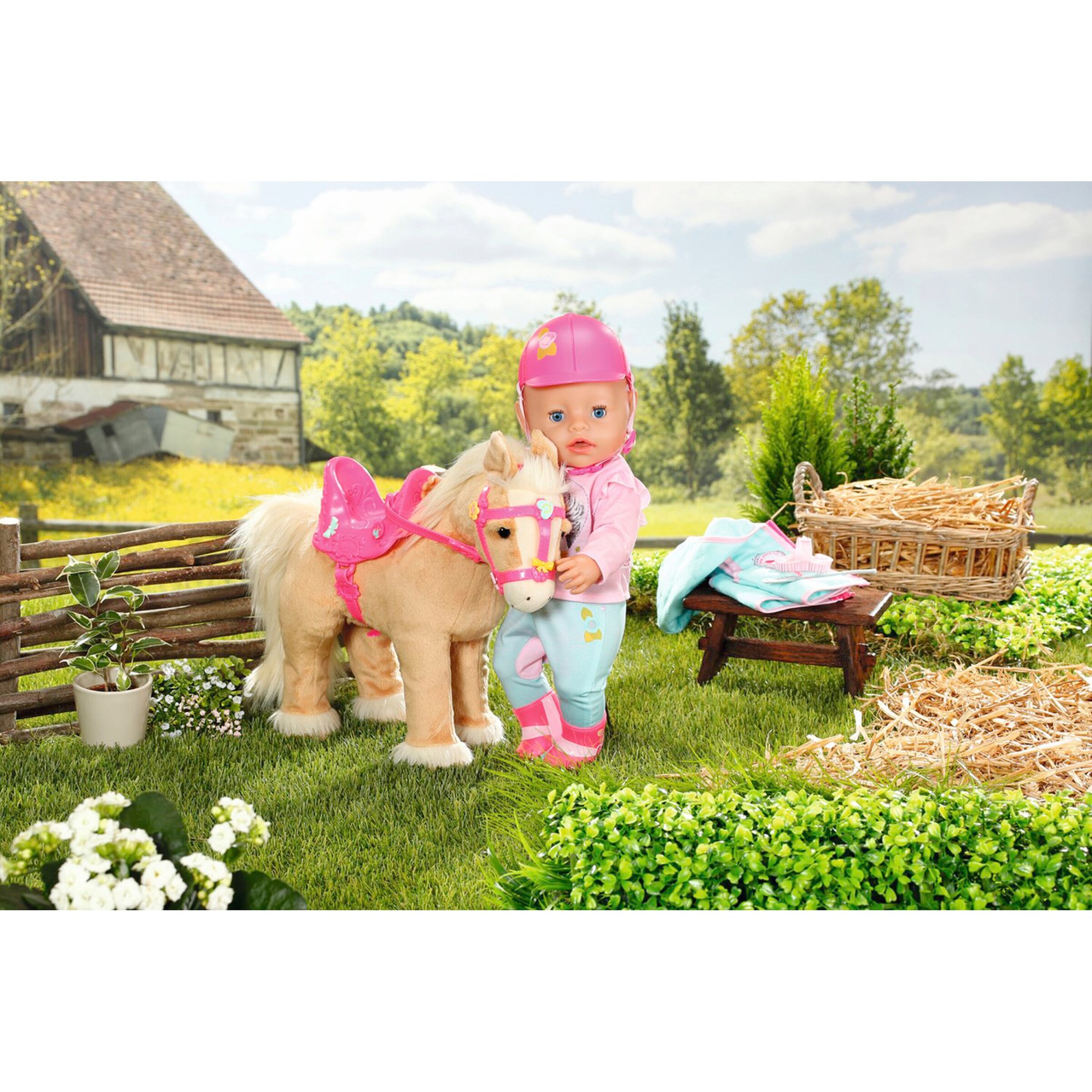 Zapf Creation - BABY BORN Pferd My Cute Horse mit Bewegung & Sound